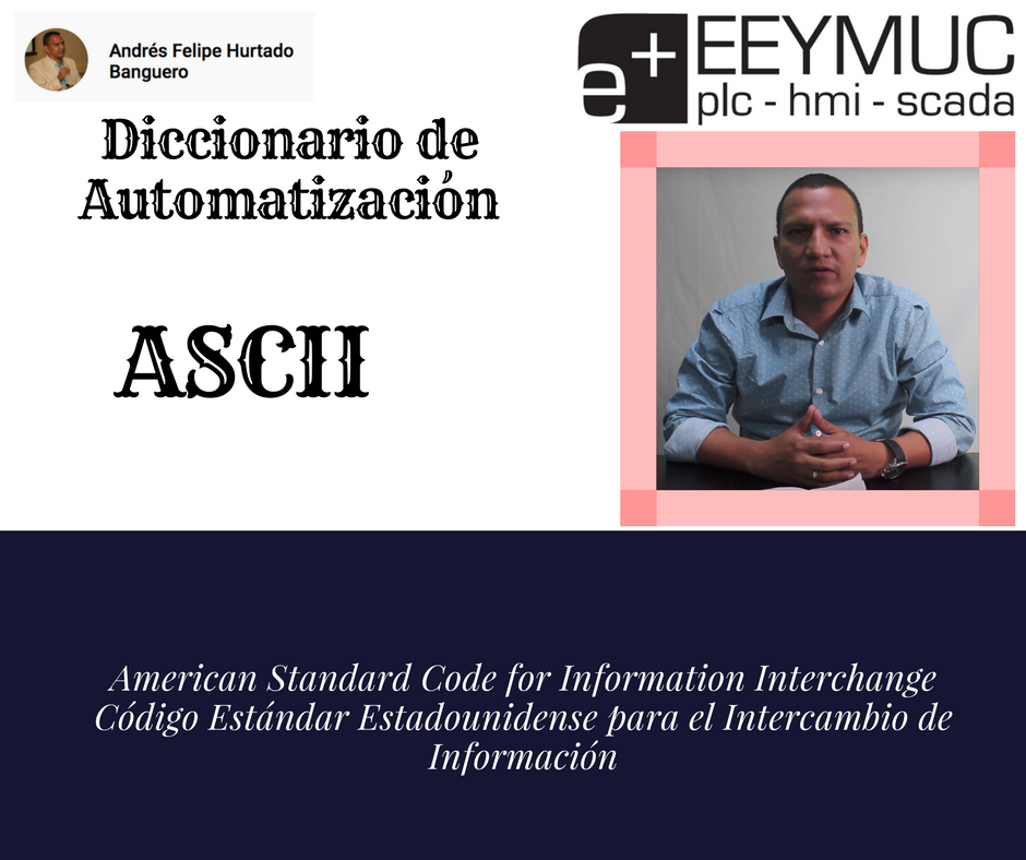 Diccionario Automatización-ASCII-eeymuc